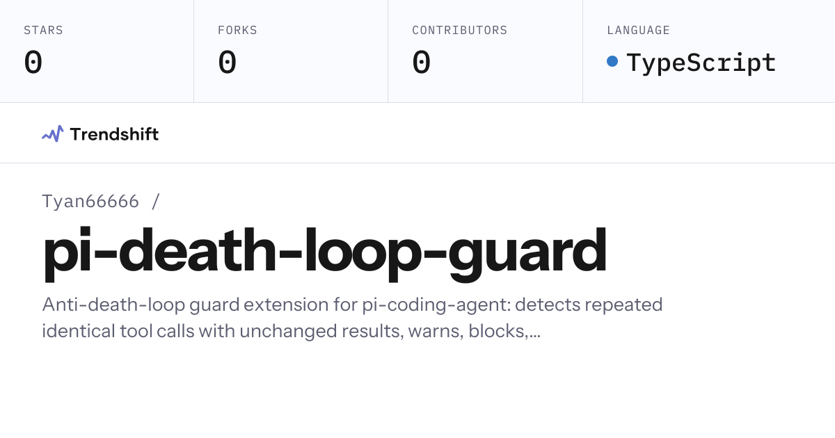 Tyan66666/pi-death-loop-guard — GitHub trending stats & insights ...