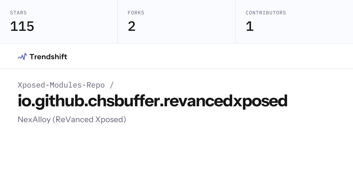 Xposed-Modules-Repo/io.github.chsbuffer.revancedxposed — GitHub ...