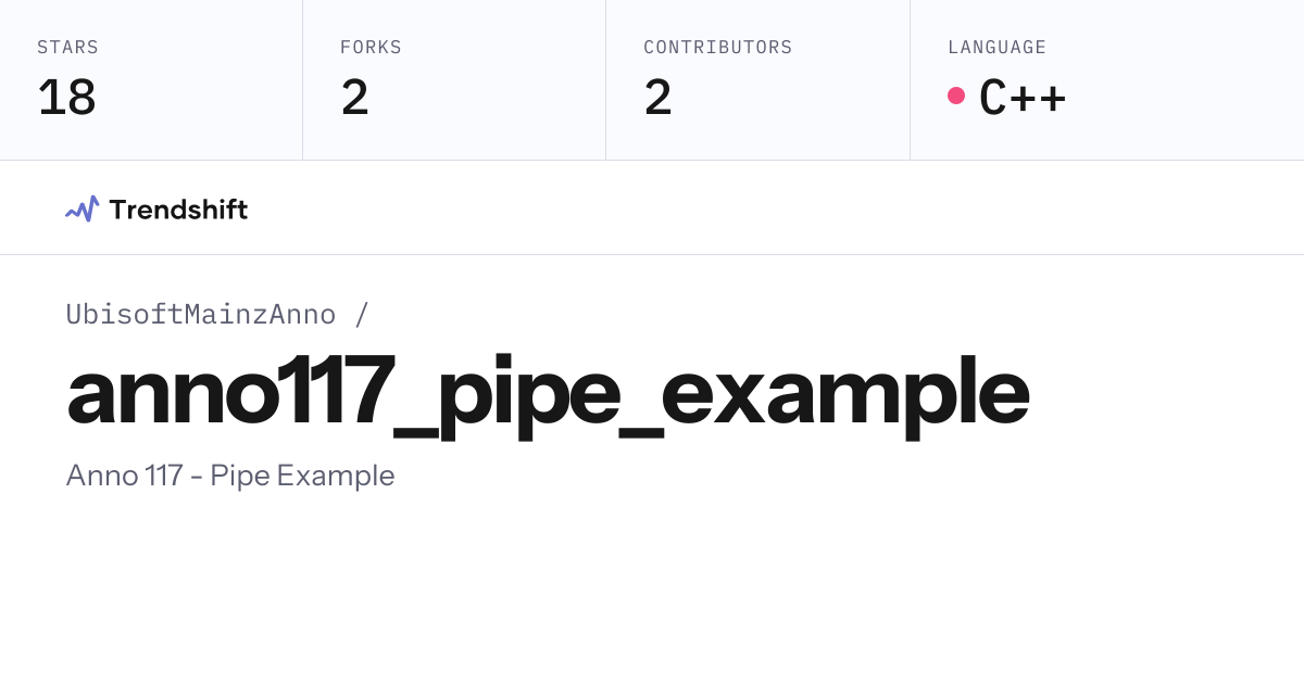 UbisoftMainzAnno/anno117_pipe_example — GitHub trending stats ...
