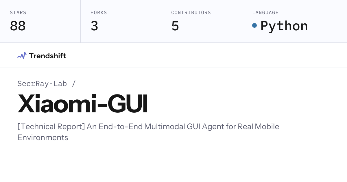 SeerRay-Lab/Xiaomi-GUI — GitHub trending stats & insights | Trendshift