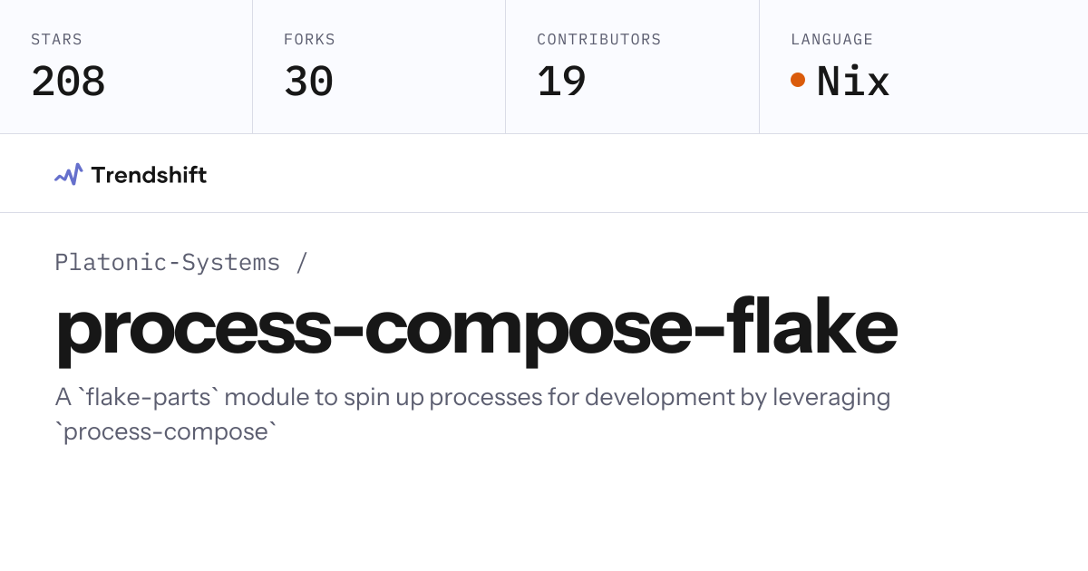Platonic-Systems/process-compose-flake — GitHub trending stats ...