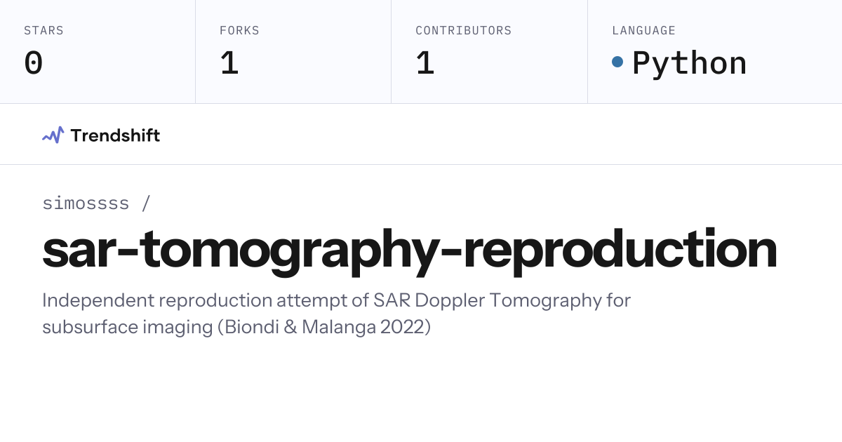 simossss/sar-tomography-reproduction — GitHub trending stats & insights ...