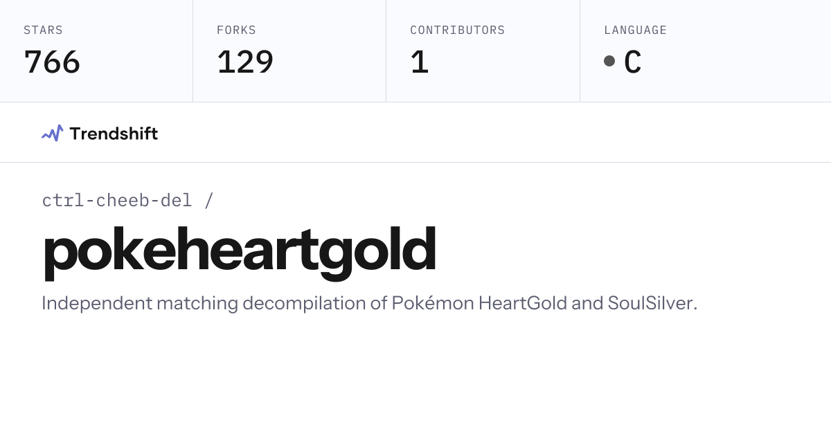 ctrl-cheeb-del/pokeheartgold — GitHub trending stats & insights ...