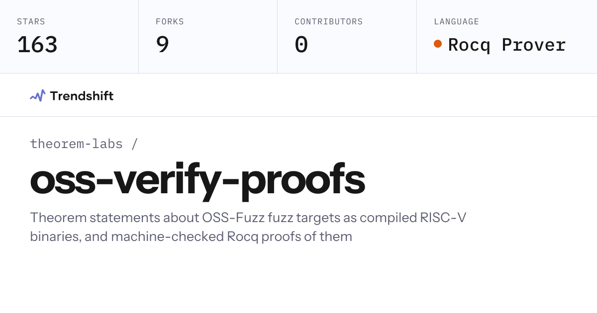 theorem-labs/oss-verify-proofs — GitHub trending stats & insights ...